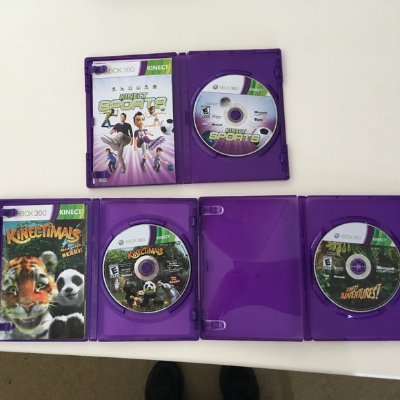 XBOX 360 KINECT 3 Game Lot (Sports, Kinectimals, Adventures) - Picture 6 of 7